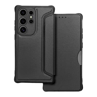 RAZOR knygos tipo dėklas telefonui SAMSUNG S24 Ultra juodas