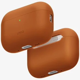 Uniq Lino silikoninis dėklas AirPods Pro 3 - oranžinis