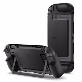 Spigen Dual Grip dėklas Nintendo Switch 2 - juodas
