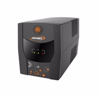 Infosec INF_661147 Atsarginis maitinimo šaltinis UPS X1+ 1300 IEC, 1300VA, 720W, 6× C13
