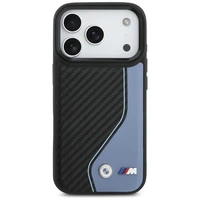 BMW M Carbon Logo Magnetinis dėklas telefonui iPhone 17 Pro - mėlynas