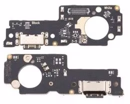 Lanksčioji jungtis Xiaomi Poco M5/Redmi Note 11E įkrovimo kontakto su mikrofonu originalus (service pack)