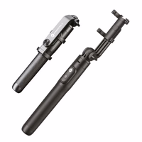 Asmenukių lazda + trikojis Forcell F-GRIP (S150XL) (Bluetooth) juoda