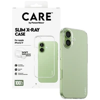 CARE by PanzerGlass Madingas X-Ray Minkštas Pagrindinis dėklas telefonui iPhone 17 - Skaidrus