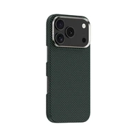Benks Magnetic Armor Tint Kevlar 1000D (0070) iPhone 17 Pro Max žalias