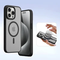 Dux Ducis Lawa odinis dėklas telefonui iPhone 15 Pro Max - juodas