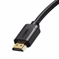 Baseus HDMI 2.0 kabelis 4K 60 Hz 3D HDR 18 Gbps 1 m juodas (CAKGQ-A01)