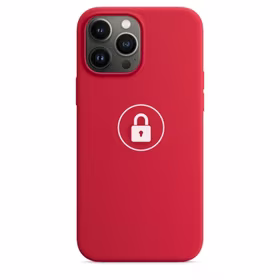 Dėklas "Silicone Case v2" skirtas iPhone 13 Mini / Red Product / su įpakavimu