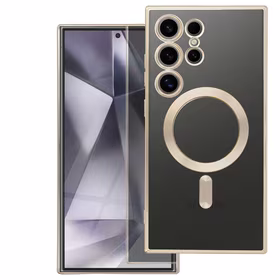 ELECTRO MAG COVER dėklas suderinamas su MagSafe SAMSUNG A37 auksinis