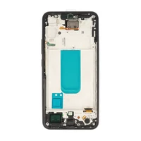 Mecanico LCD Ekranas (m) T2O Samsung Galaxy A34 5G - juodas su rėmeliu