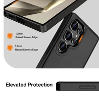 Rock Guard Touch Matte Series Dėklas telefonui Samsung Galaxy S25 pilkas