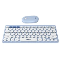 Havit KB279GCM belaidis 2-in-1 žaidimų rinkinys klaviatūra + pelė (mėlyna) (QWERTY)