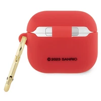 Hello Kitty silikoninis 3D Kitty galvos dėklas AirPods 3 - fuksijos