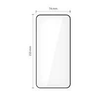 LCD apsauginis stikliukas Tech-Protect Glass Fit+ 2-Pack Xiaomi Redmi 15T/15T Pro juodas