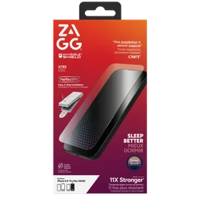 ZAGG Invisibleshield Glass XTR5 Graphene Screen Protector with Mėlynas Light Filter iPhone 17 Pro Max
