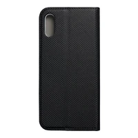 SMART Dėklas telefonui Knyga HUAWEI Y6 2019 juodas