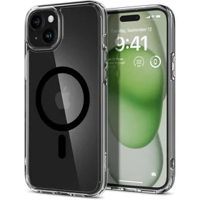 Spigen Ultra Hybrid Magnetinis dėklas telefonui su MagSafe iPhone 15 Plus - juodas