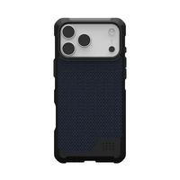 UAG Urban Armor Gear dėklas METROPOLIS LT, suderinamas su MagSafe, skirtas IPHONE 17 Pro Max, kevlarinis, juodas