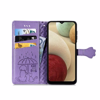 Dėklas Cat-Dog Samsung A346 A34 5G violetinis