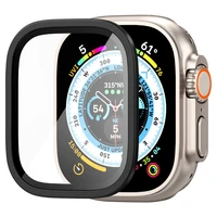 Spigen Glas.tR Slim Pro grūdintas stiklas Apple Watch Ultra (49mm) - juodas