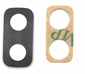 Samsung J610 J6+ 2018 kameros stikliukas Black (only lens) ORG