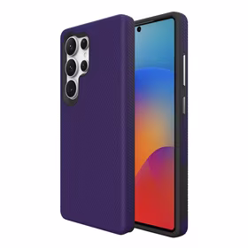 Dėklas Perfectionists Triangle Case Samsung S908 S22 Ultra 5G violetinis
