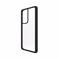 PanzerGlass ClearCase Samsung S21 Ultra G998 juodas/juodas
