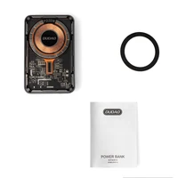 Išorinė baterija Dudao TGK1 su MagSafe belaide įkrova 20W 10000mAh juoda