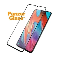 PanzerGlass E2E Reguliarus grūdintas stiklas Samsung Galaxy A41 - su juodu rėmeliu