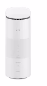 ZTE G5B - Gigabit Ethernet dviejų dažnių (2,4 GHz / 5 GHz) „Wi-Fi 6“ belaidis maršrutizatorius, baltos spalvos