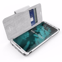 X-Doria Engage Folio - Wallet dėklas Samsung Galaxy S8+ (baltas)