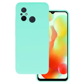 Dėklas telefonui silikoninis lengvas Xiaomi Redmi 12C/11A - mėtinis (m)
