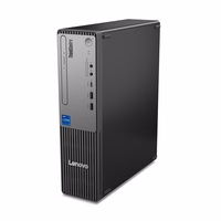 Lenovo ThinkCentre neo 50s Gen 5 Intel® Core™ i3 i3-14100 16 GB DDR5-SDRAM 512 GB SSD Windows 11 Pro SFF PC Juoda, Pilka