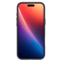 Spigen Silicone Fit Magnetinis dėklas telefonui iPhone 17 Pro - Juodas