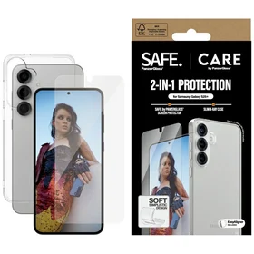 CARE by PanzerGlass mados 2in1 dėklas + stiklo apsaugos rinkinys Samsung Galaxy S25+