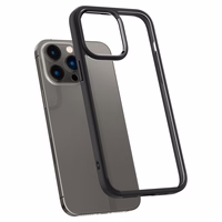 Spigen Ultra Hybrid iPhone 14 Pro dėklas - matinė juoda