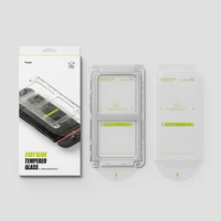 Ringke Tempered Glass Pro 2-rinkinys iPhone 17 Pro - skaidrus matinis