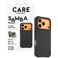 CARE by PanzerGlass Stilingas Samba Magnetinis dėklas telefonui iPhone 17 Pro - juodas