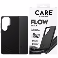 CARE by PanzerGlass Flow juodas Qi dėklas Samsung Galaxy S26 Ultra - juodas