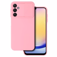 Camshield Soft dėklas telefonui Samsung Galaxy A25 5G šviesiai rožinis