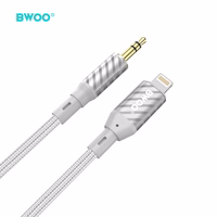 BWOO AUX Laidas Lightning to 3.5mm Jack audio AUX073