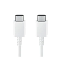 Samsung EP-DX310JWE USB-C - USB-C 3A 1.8m kabelis (didmeninė – pakaitinė pakuotė) – baltas