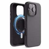 Dėklas "TM MagSafe Silicone" iPhone 14 Pro Max / Vidurnakčio /