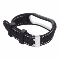 Elastomerinis dirželis LIFESTYLE XIAOMI Mi Band 5 / 6 juodas (03)