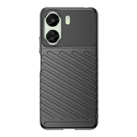 Thunder Case apsauginis dėklas telefonui Xiaomi Redmi 13c - juodas