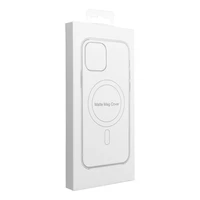 Dėklas telefonui – pilnai matinis magnetinis dėklas, suderinamas su MagSafe IPHONE 12 Pro Max, juodas