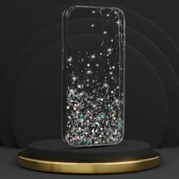 Dėklas telefonui Briliantinis skaidrus Iphone 13 Pro - skaidrus