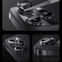 Benks grūdintas stiklas Glass Warrior objektyvo apsauga kamerai, skirtas iPhone 16/16 Plus (2 objektyvai), juoda