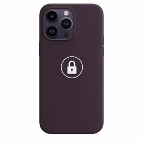 Dėklas "Silicone Case v2" skirtas iPhone 14 Pro Max / Elderberry / su įpakavimu