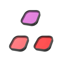 Telesin objektyvo vandeniui atsparių filtrų rinkinys GoPro Hero 9 / Hero 10 / Hero 11 / Hero 12 (GP-FLT-904)